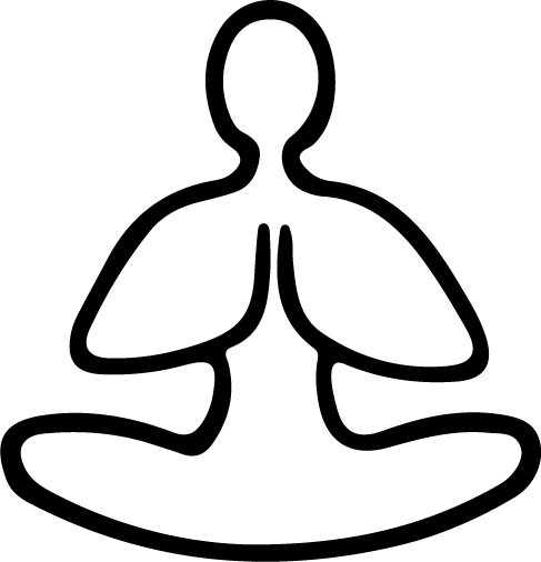 Zen meditation icon