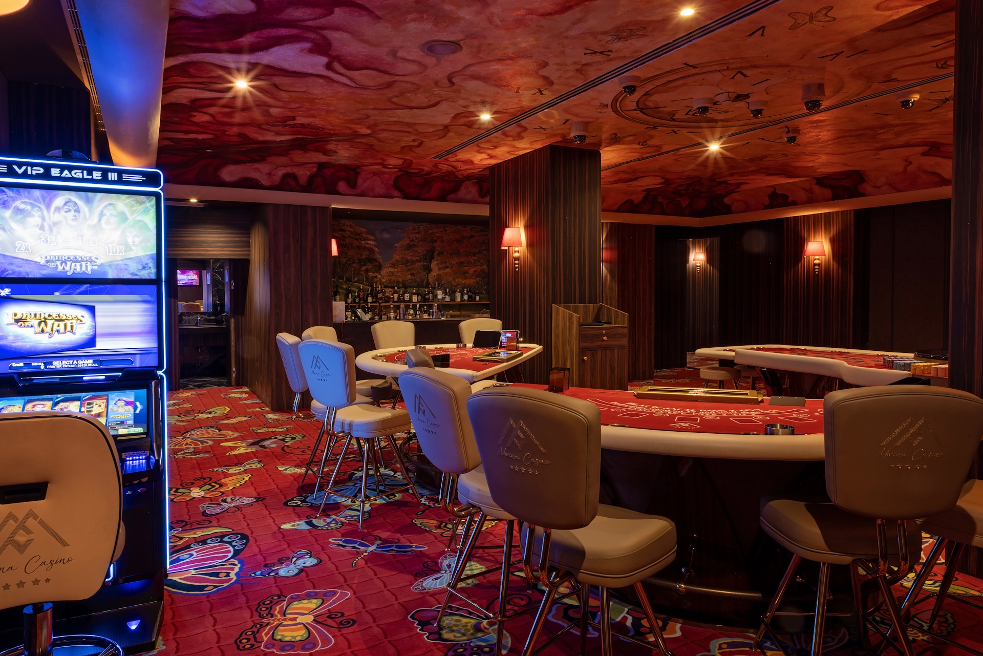 Blackjack Table at Marina Casino